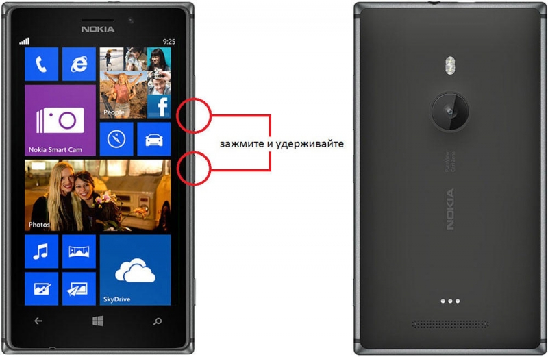  Удаление учётной записи на смартфонах с Windows Phone