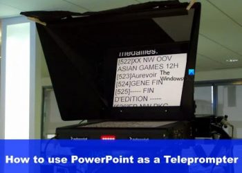 Как использовать PowerPoint в качестве телесуфлера