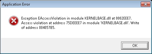  Исправление ошибки в KernelBase.dll