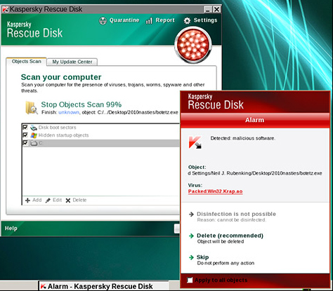  Создание загрузочной флешки с Kaspersky Rescue Disk