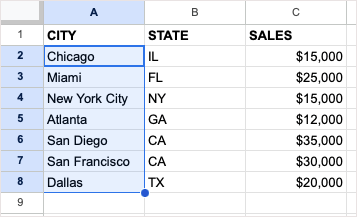  
Как транспонировать строки и столбцы в Google Sheets