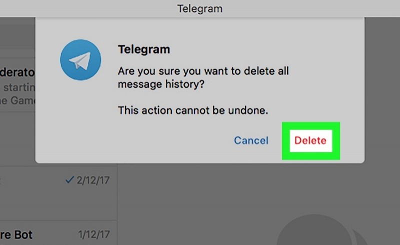  Способы удаления аккаунта в Telegram