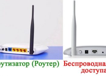 В чём разница между точкой доступа и роутером?