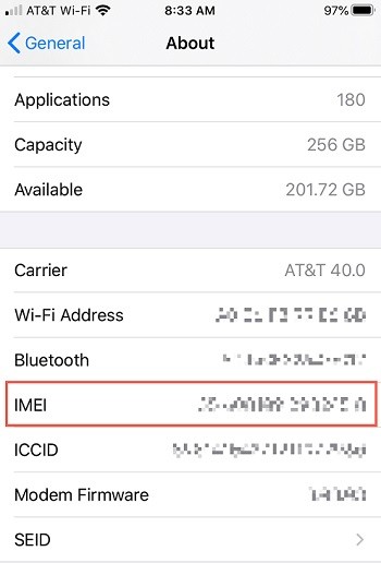  Проверка iPhone по серийному номеру и IMEI