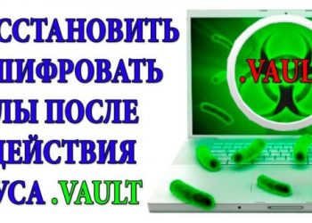 Восстанавливаем файлы после вируса Vault