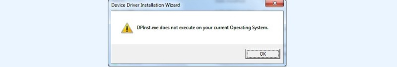  Решение ошибки DPInst.exe
