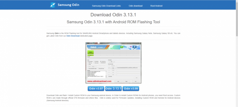  Как прошить смартфон Samsung с помощью программы Odin
