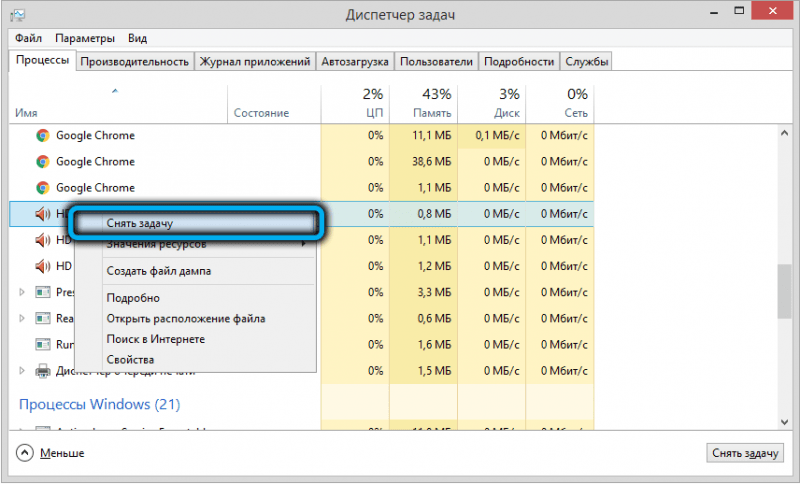  Что это за процесс RTHDCPL.exe и можно ли его удалить