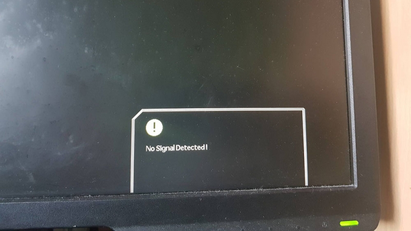  Что делать, если на мониторе появляется надпись «No video input»