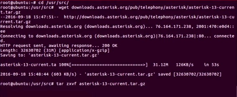  Установка и настройка телефонии Asterisk в Linux Ubuntu