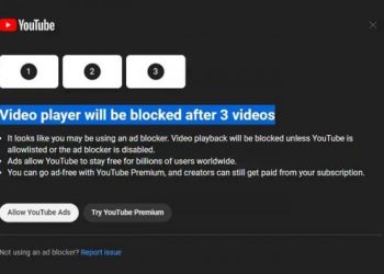 YouTube может ограничить доступ к видео для пользователей Ad-Blocker