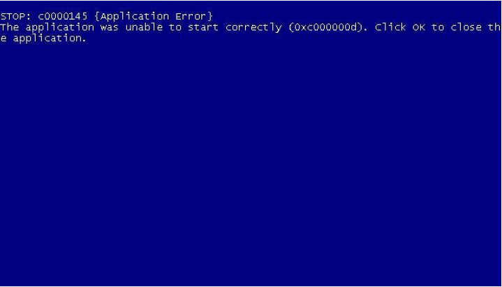  Синий экран 0000145 – как помочь в решении проблемы