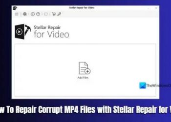 Восстановите ваши видеофайлы MP4