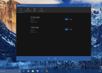 Установка будильника на ноутбуке с Windows 10 и другими версиями ОС