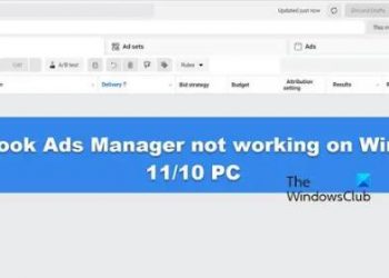 Facebook Ads Manager не работает на ПК с Windows