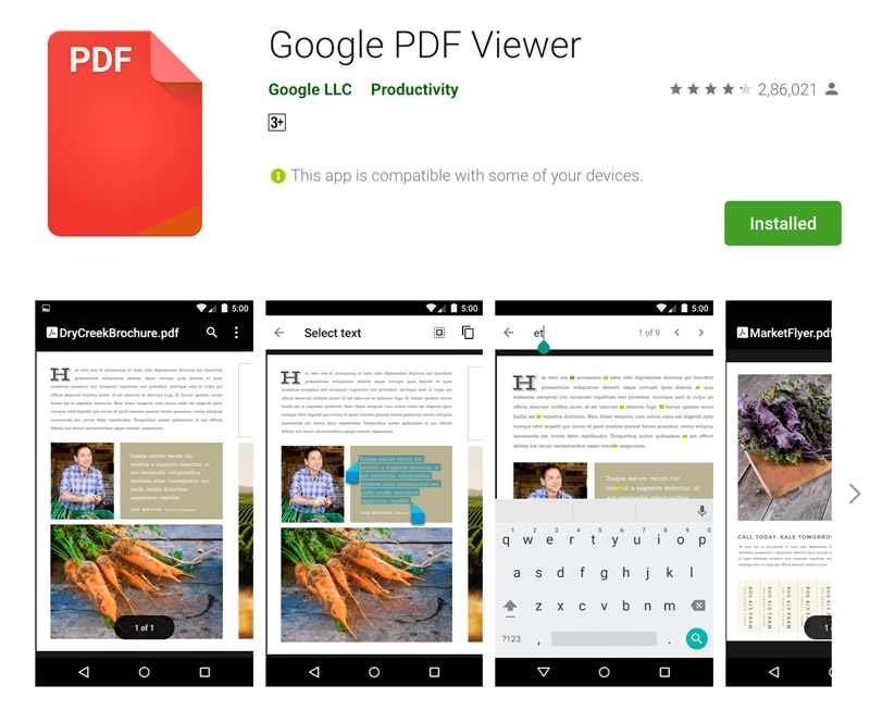  Как на Android открыть файл формата PDF