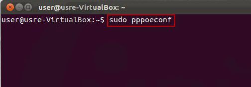  Настройка соединения PPPoE в Ubuntu