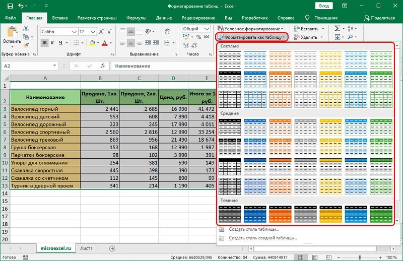  Методы работы в Excel «с нуля» для новичиков