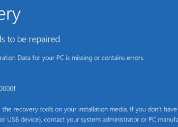 Способы исправления ошибки 0xc000000f в Windows