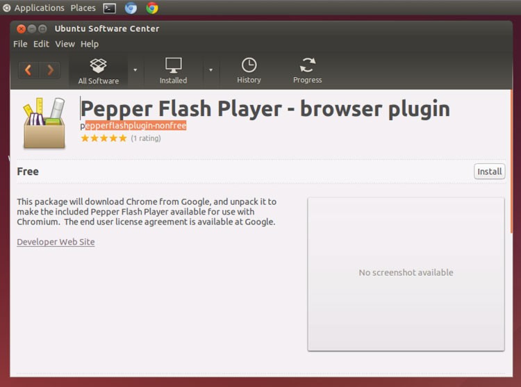  Установка Flash Player в Ubuntu