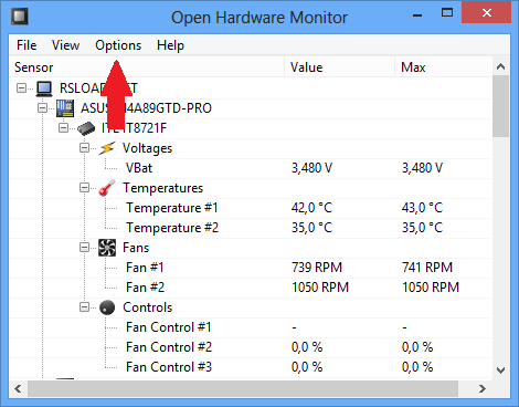  Open Hardware Monitor – мониторинг показателей ПК в реальном времени