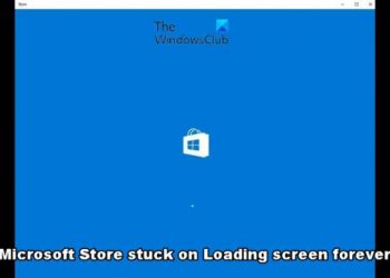 Microsoft Store застрял на экране загрузки навсегда
