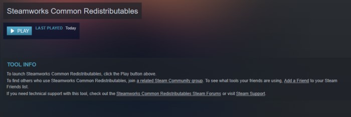  Steamworks Common Redistributables: что это за программа, нужна ли она