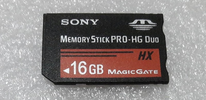 Карта memory stick pro duo