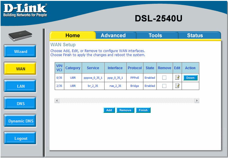  D-Link DSL 2540U — функции, настройка и установка прошивки на роутер