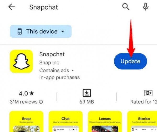 Как исправить ошибку C14A Snapchat