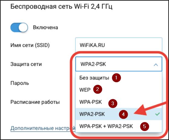  Изменение пароля на Wi-Fi роутере