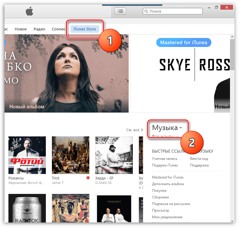  Как пользоваться iTunes Store