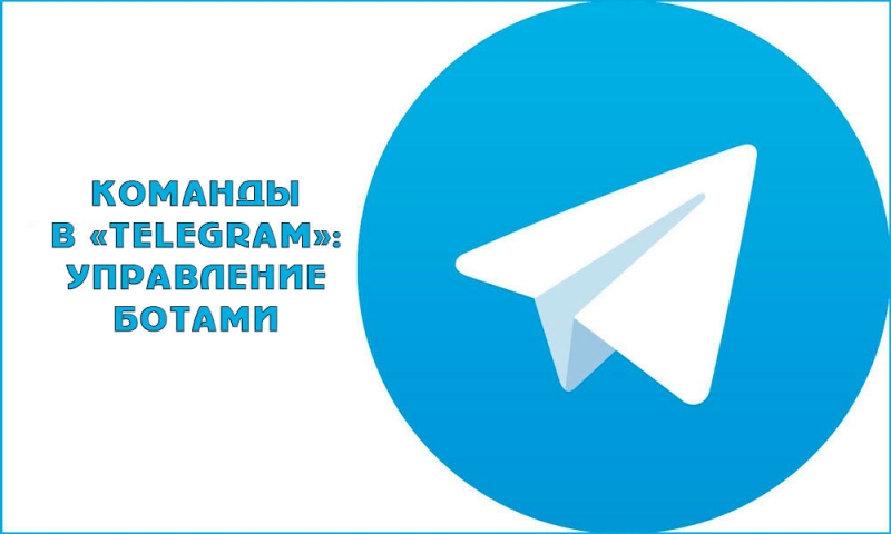 Команды в «Telegram»: управление ботами