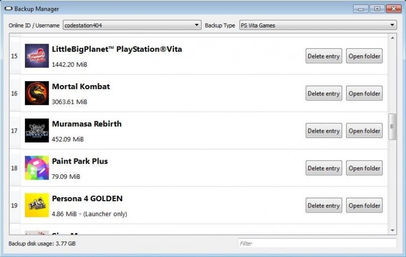  Запуск игр PSP на PS Vita