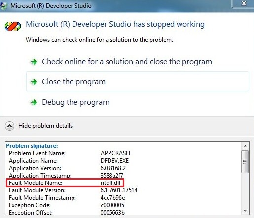  Способы исправления ошибки Windows ntdll.dll