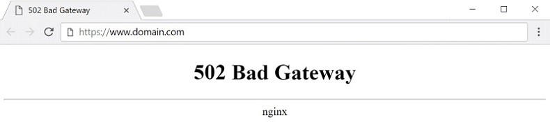  Как исправить ошибку 502 Bad Gateway