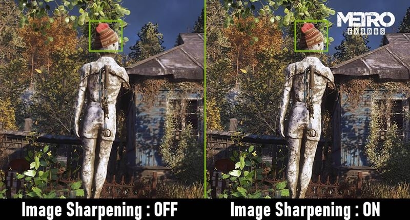  Новые возможности картинки в играх с Image Sharpening NVIDIA