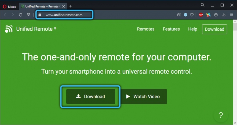 Unified Remote: как управлять компьютером с телефона Unified Remote: как управлять компьютером с телефона