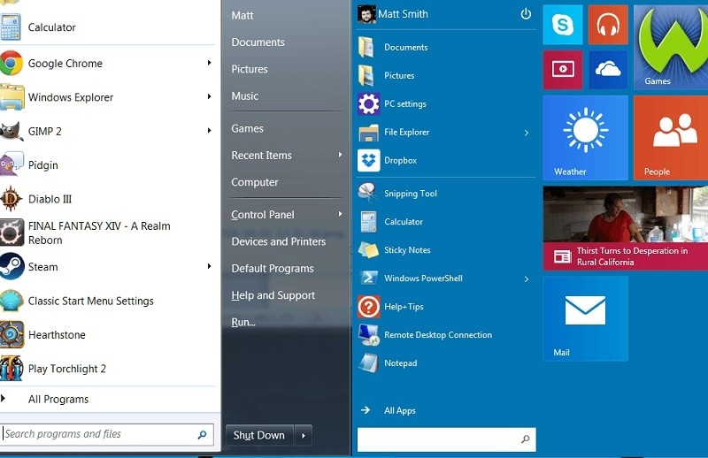  Сравнение Windows 10 и Windows 7