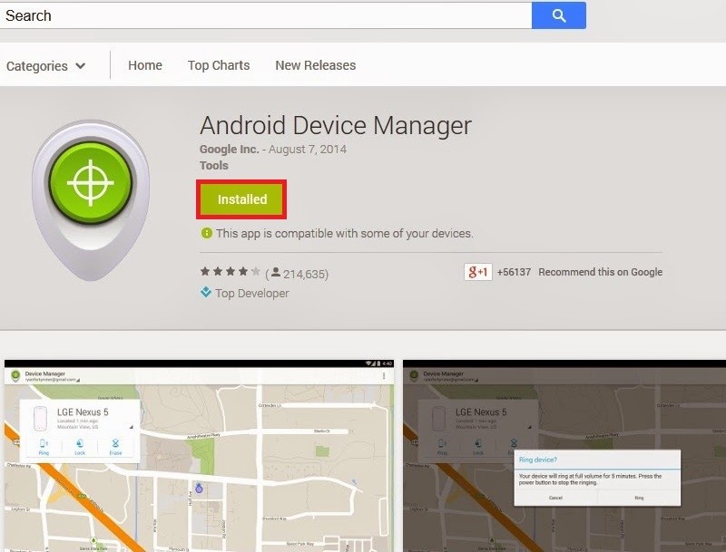  Как найти смартфон, используя функцию Android Device Manager