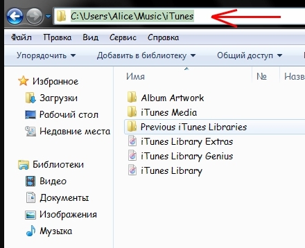  Способы устранения ошибки с файлом Library.itl в Tunes