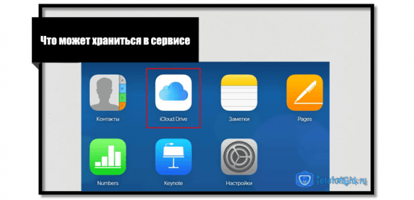 Где находится icloud в айфоне