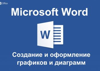Графики и диаграммы в Microsoft Word