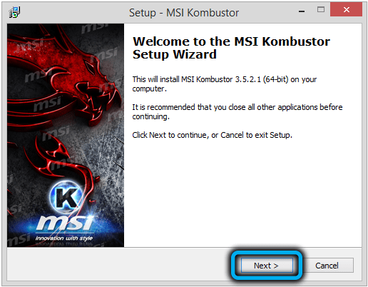  Как протестировать видеокарту с помощью MSI&nbsp;Kombustor