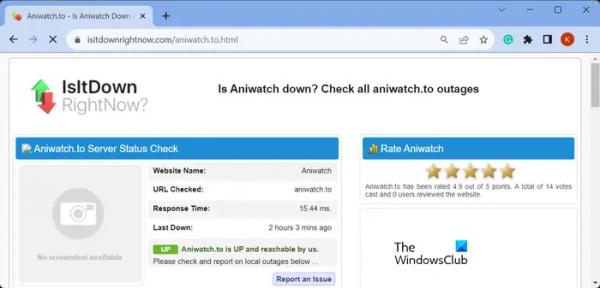 Aniwatch.to работает?  Безопасен ли Aniwatch?