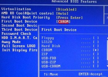 First Boot Device в биосе что это?
