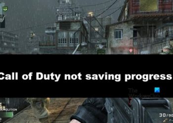 Call of Duty не сохраняет прогресс (исправлено)