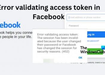 Ошибка проверки токена доступа в Facebook