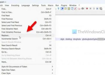 Удалить или заменить пробелы и пустые строки в Notepad++