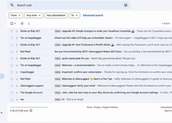 Как переносить почту в архив в Gmail и как впоследствии находить её в сервисе